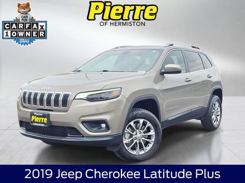Used 2019 Jeep Cherokee Latitude Plus w/ Comfort/Convenience Group AWD/4WD image 1