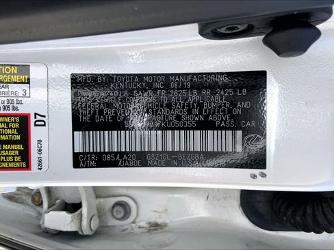 Used 2019 Lexus ES 350 FWD image 36