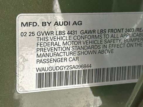 Used 2025 Audi A3 2.0T Premium w/ Black Optic Package image 26