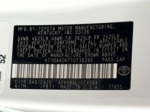 Certified 2026 Toyota Camry SE w/ Convenience Package FWD image 34