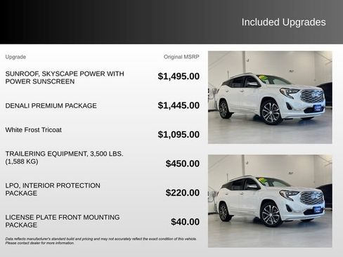 Used 2020 GMC Terrain Denali w/ Denali Premium Package image 3