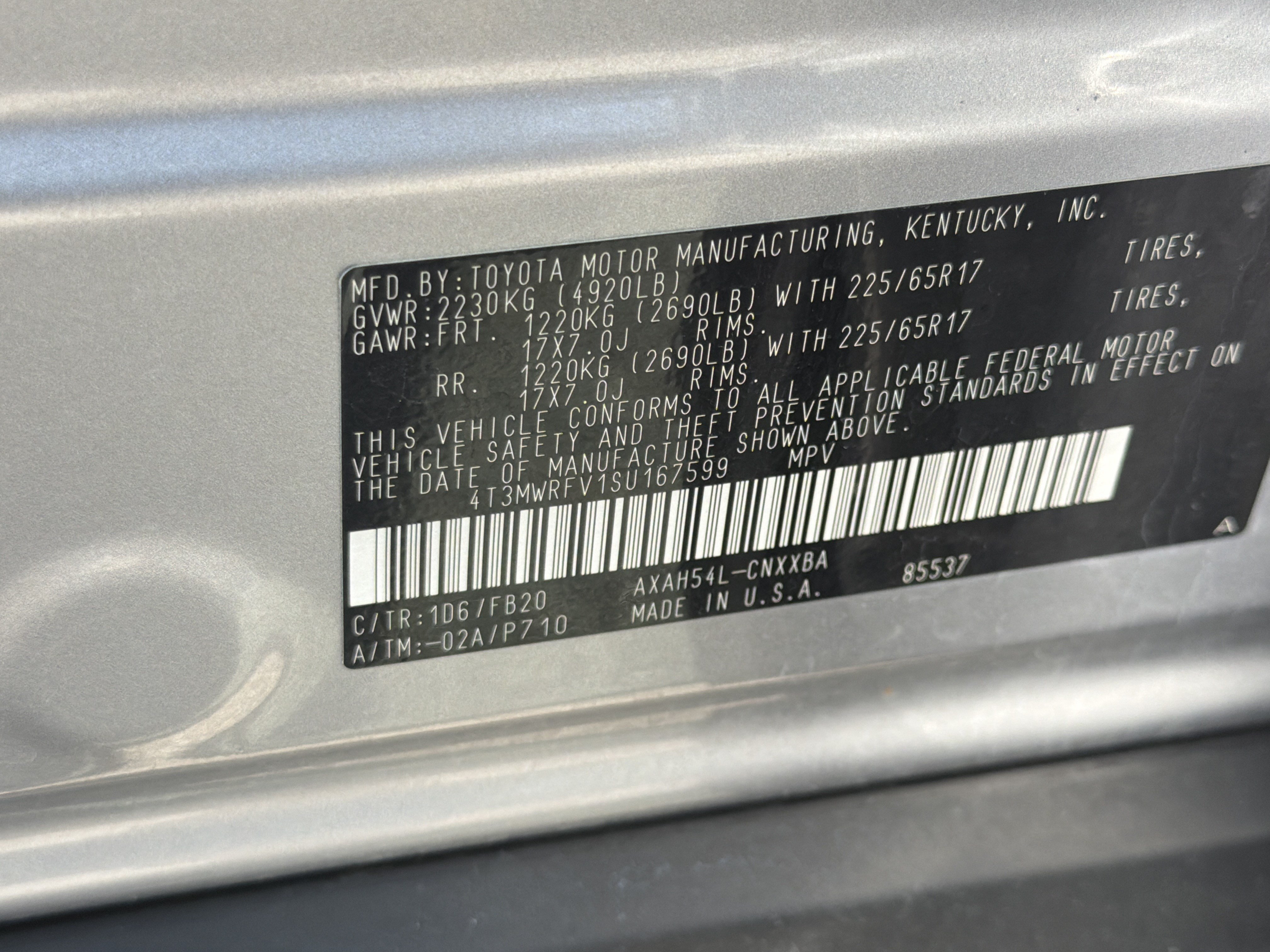 Certified 2025 Toyota RAV4 LE AWD/4WD image 32