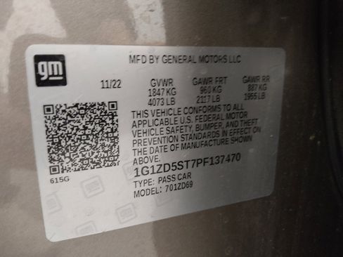 Used 2023 Chevrolet Malibu LT w/ Driver Confidence Package image 33