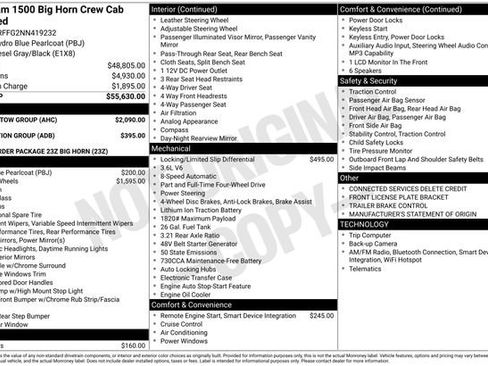 Used 2022 RAM 1500 Big Horn w/ Trailer Tow Group AWD/4WD image 3