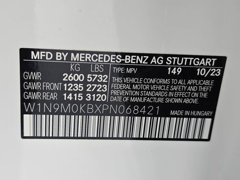 Certified 2023 Mercedes-Benz EQB 300 4MATIC image 36