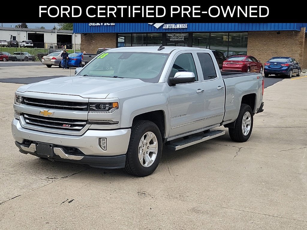 Used 2018 Chevrolet Silverado 1500 LTZ Z71 w/ LTZ Plus Package AWD/4WD image 2