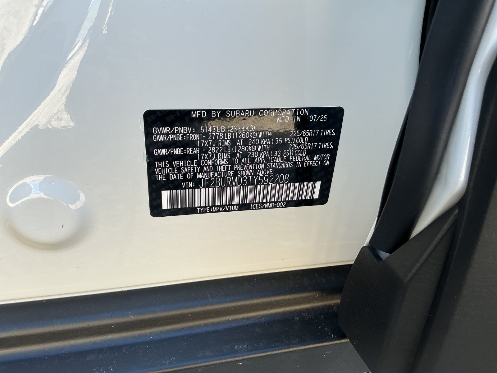 New 2026 Subaru Outback Wilderness AWD/4WD image 28