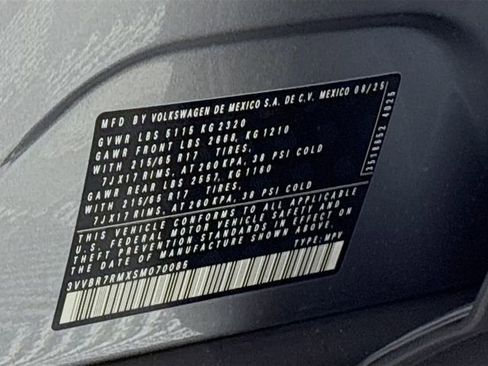 New 2025 Volkswagen Tiguan S image 33