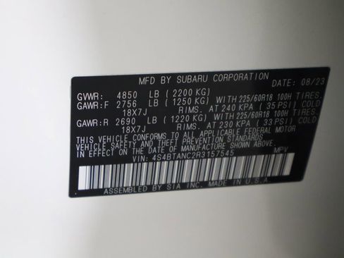 Used 2024 Subaru Outback Limited image 41