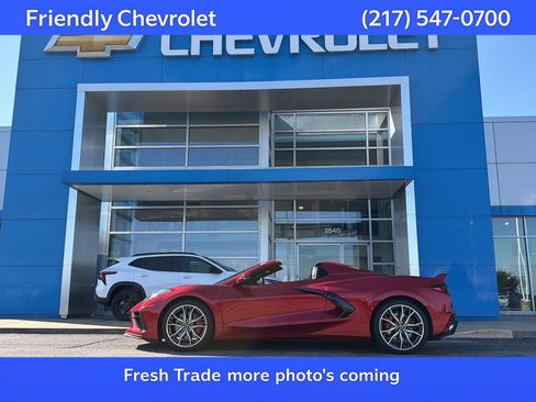 Certified 2023 Chevrolet Corvette Stingray Preferred Conv w/ Z51 Performance Package RWD image 1