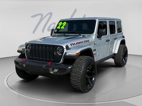 Used 2022 Jeep Wrangler Unlimited Rubicon w/ LED Lighting Group AWD/4WD image 1