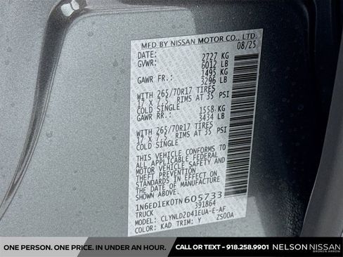 New 2026 Nissan Frontier PRO-4X w/ Pro Premium Package image 33