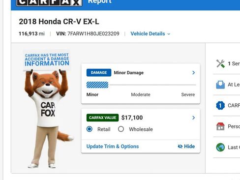 Used 2018 Honda CR-V EX-L image 4