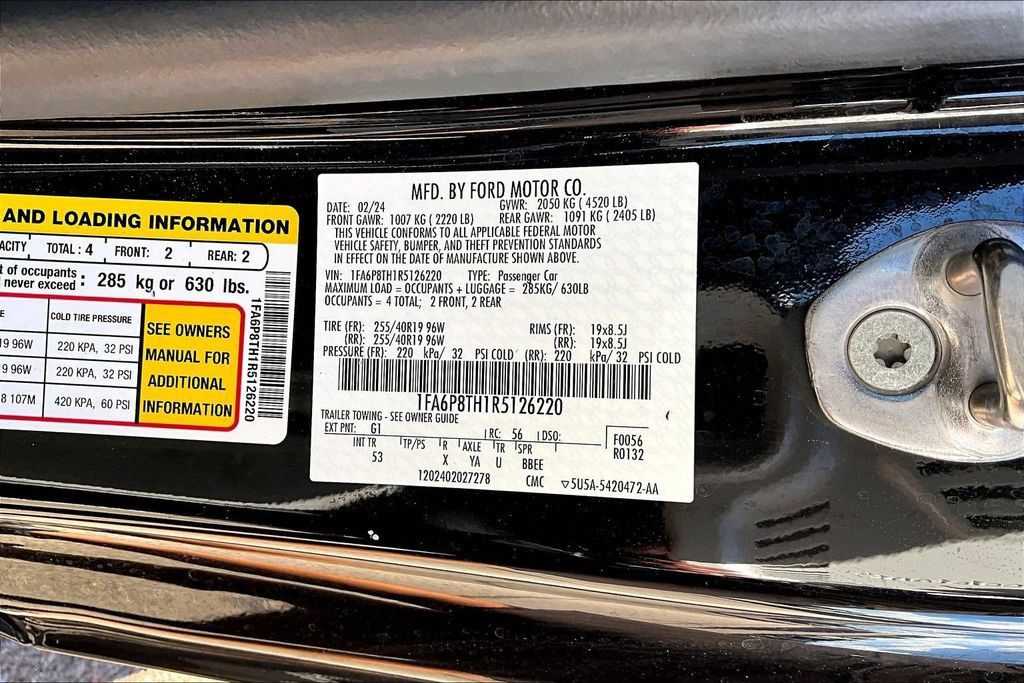 Used 2024 Ford Mustang Premium RWD image 15