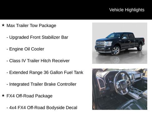Used 2020 Ford F150 Platinum w/ Technology Package image 6
