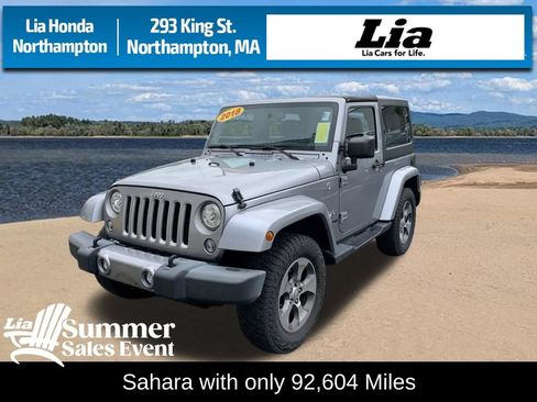Used 2018 Jeep Wrangler Sahara AWD/4WD image 1