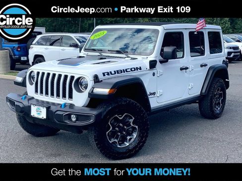 Used 2023 Jeep Wrangler Unlimited Rubicon 4xe w/ Cold Weather Group AWD/4WD image 1