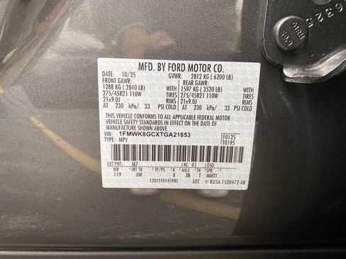 New 2026 Ford Explorer ST w/ Sun And Sound Package image 41