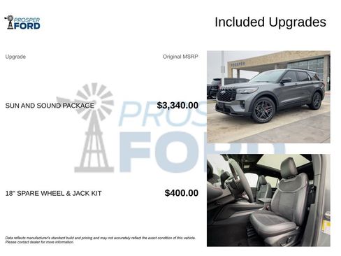 New 2026 Ford Explorer ST w/ Sun And Sound Package image 40