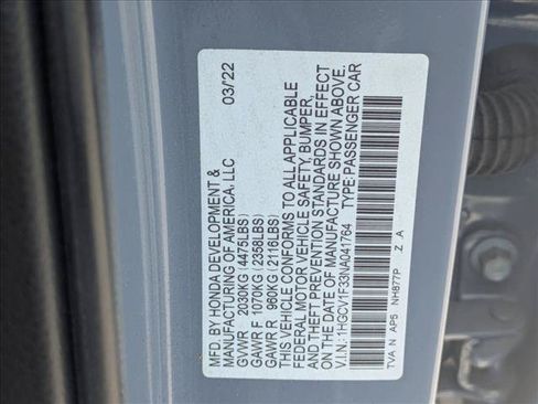 Used 2022 Honda Accord Sport image 16