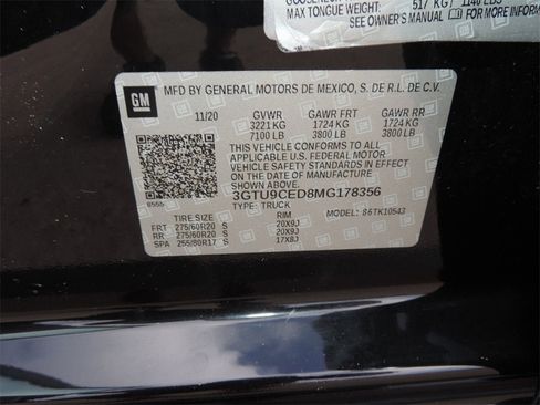 Used 2021 GMC Sierra 1500 Elevation image 17