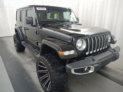 Used 2021 Jeep Wrangler Unlimited Sahara w/ Uconnect 4C Nav & Sound Group