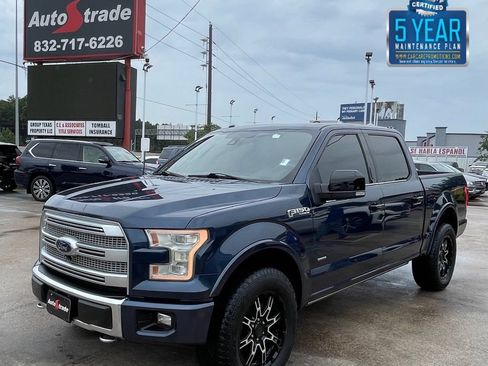Used 2016 Ford F150 Platinum w/ Equipment Group 701A Luxury AWD/4WD image 1