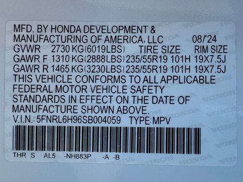 Used 2025 Honda Odyssey Elite image 14