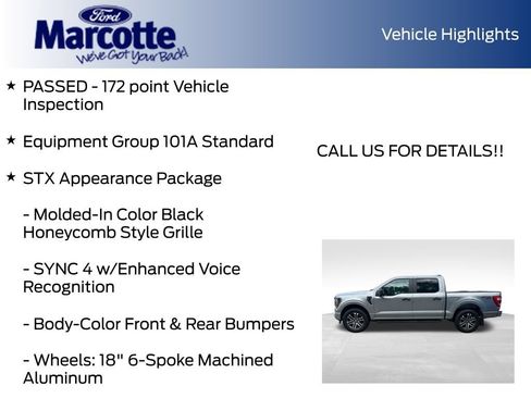 Used 2023 Ford F150 XL w/ STX Appearance Package AWD/4WD image 11