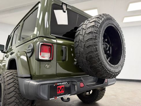 Used 2021 Jeep Wrangler Unlimited Sahara w/ Uconnect 4C Nav & Sound Group AWD/4WD image 20