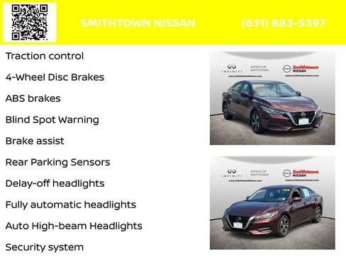Certified 2023 Nissan Sentra SV w/ All-Weather Package FWD image 7