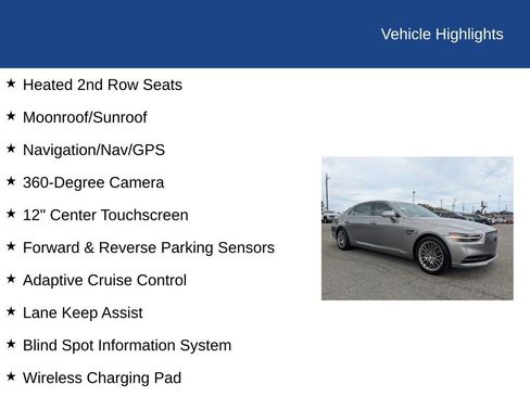 Used 2021 Genesis G90 3.3T Premium image 33