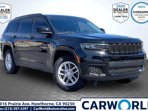 Used 2023 Jeep Grand Cherokee L Laredo w/ Luxury Tech Group I RWD image 1
