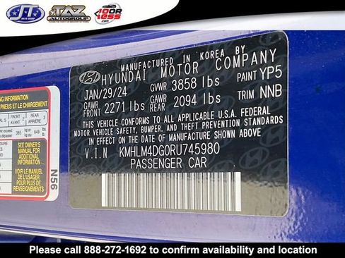 Used 2024 Hyundai Elantra SEL FWD image 19