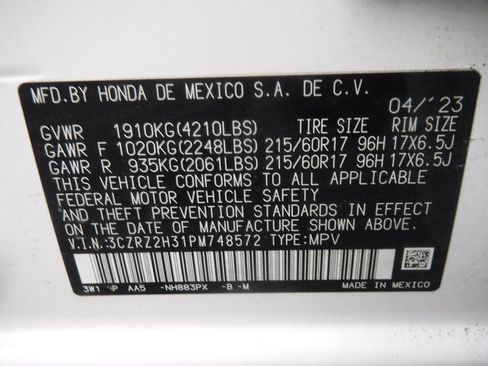 Used 2023 Honda HR-V LX image 34