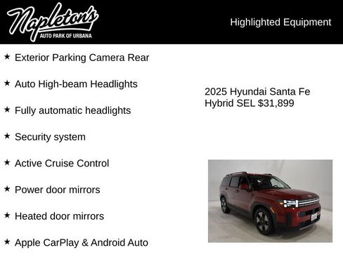 Used 2025 Hyundai Santa Fe SEL AWD/4WD image 17
