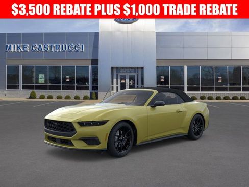 New 2025 Ford Mustang Convertible w/ Mustang Nite Pony Package image 1