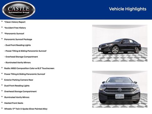 Used 2024 Volkswagen Jetta SE FWD image 3