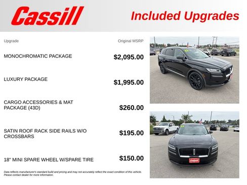 Used 2023 Lincoln Nautilus Reserve w/ Monochromatic Package AWD/4WD image 32