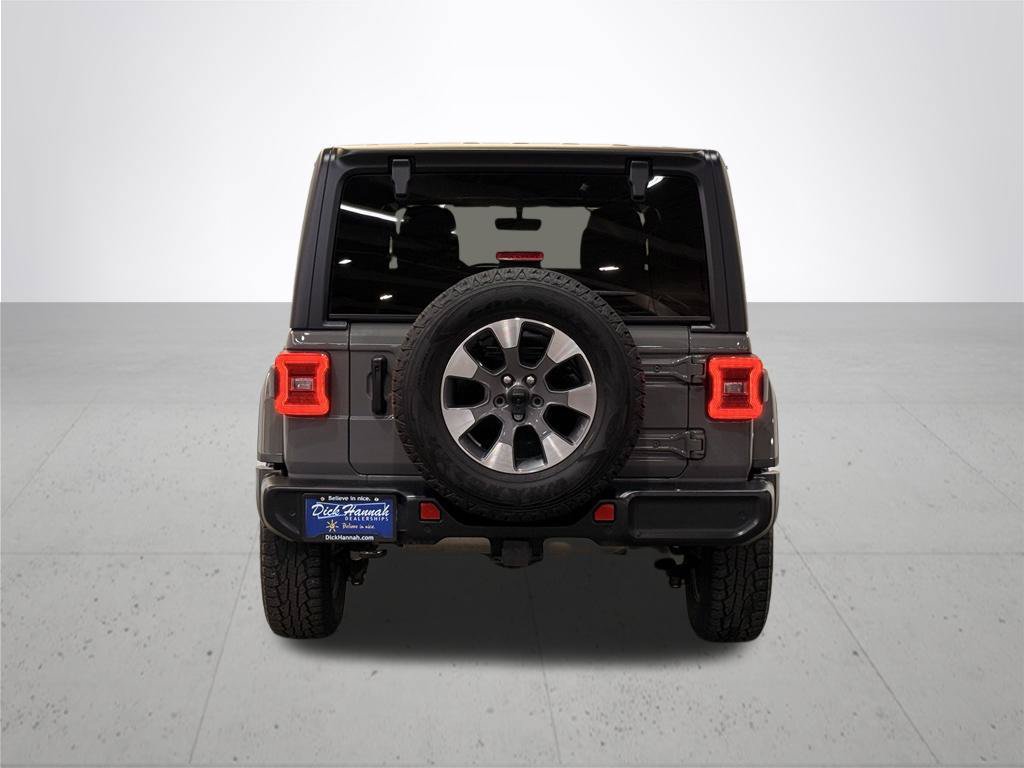 Used 2021 Jeep Wrangler Unlimited Sahara w/ Uconnect 4C Nav & Sound Group AWD/4WD image 11