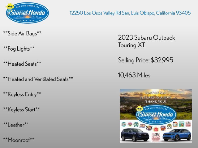 Used 2023 Subaru Outback Touring XT AWD/4WD image 5