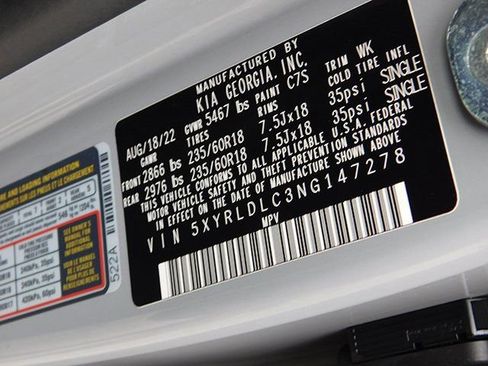 Used 2022 Kia Sorento S w/ Panoramic Sunroof Package image 29