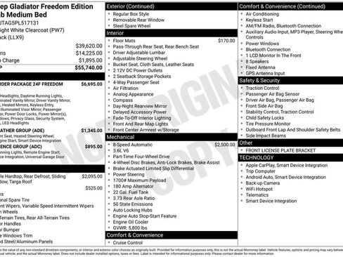 Used 2023 Jeep Gladiator Sport image 35