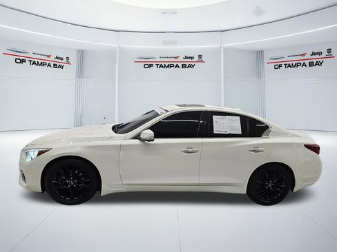 Used 2024 INFINITI Q50 Luxe w/ Cargo Package RWD image 3