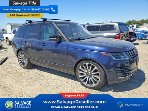 Used 2018 Land Rover Range Rover HSE AWD/4WD image 5