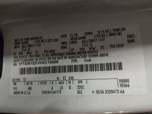 Used 2019 Ford F150 XLT AWD/4WD image 33