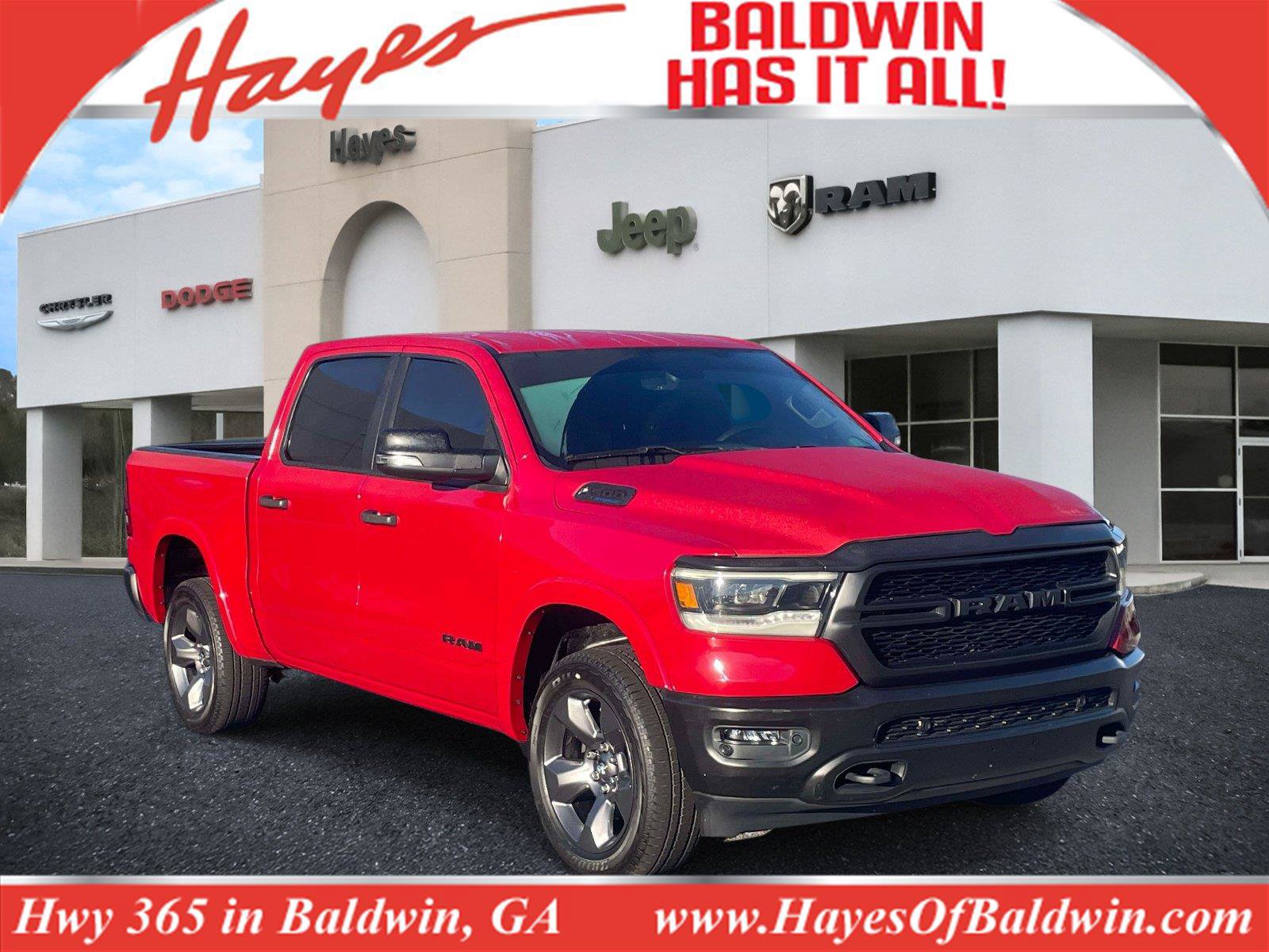 Used 2022 RAM 1500 Big Horn w/ Built-to-serve Edition AWD/4WD image 1