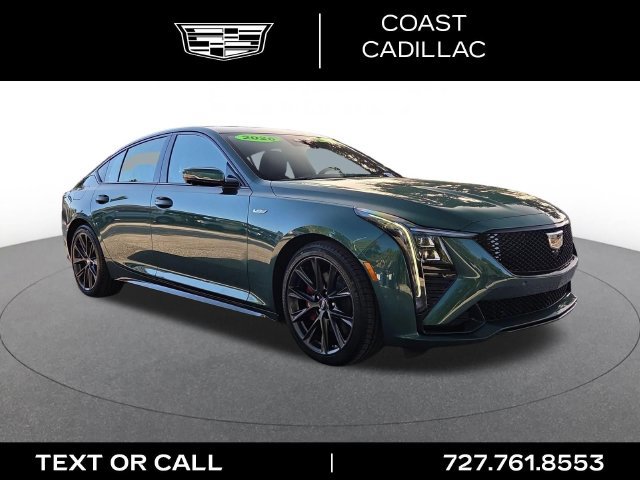 Certified 2026 Cadillac CT5 V w/ Technology Package RWD image 3