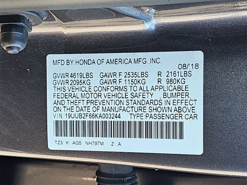 Used 2019 Acura TLX V6 w/ Technology & A-SPEC Pkg image 14