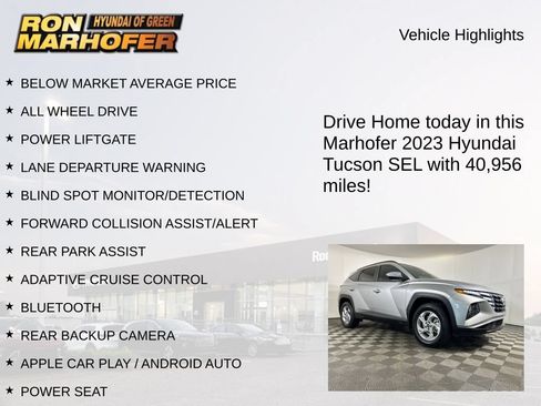 Used 2023 Hyundai Tucson SEL AWD/4WD image 15